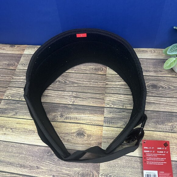 NWT ETHOS Axis Nylon Weightlifting Belt 5.5" Size Large (Olive) - Picture 7 of 11